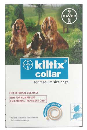 Bayer Kiltix Anti Tick and Flea Dog Collar Medium 