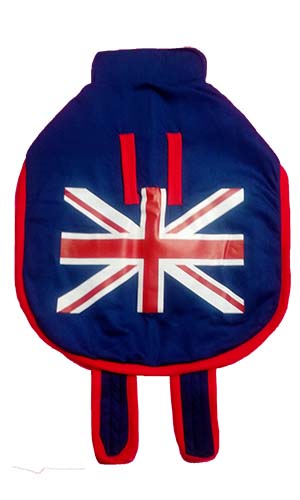 Dog Coat Blue British For Large And Extra Large Dogs S28